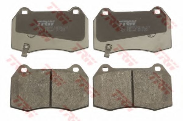 Комплект тормозных колодок, дисковый тормоз TRW 23142