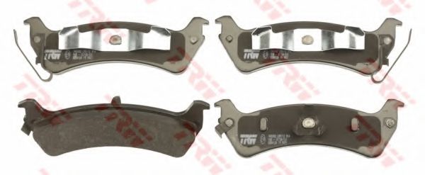 Комплект тормозных колодок, дисковый тормоз TRW 24509