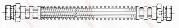 Тормозной шланг TRW PHA437