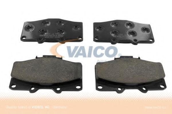 Комплект тормозных колодок, дисковый тормоз VAICO V70-0027