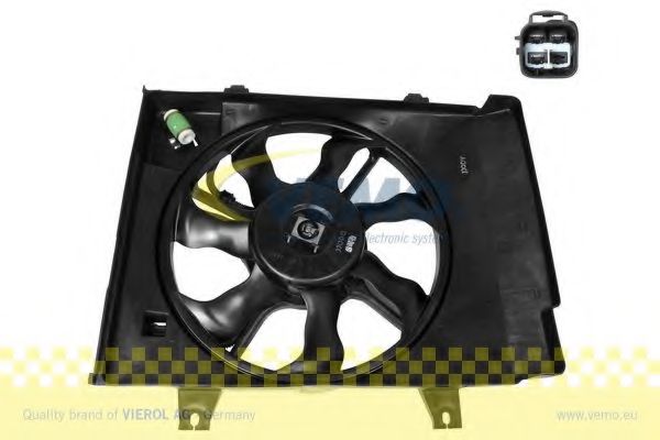 Вентилятор, охлаждение двигателя VEMO V53-01-0004