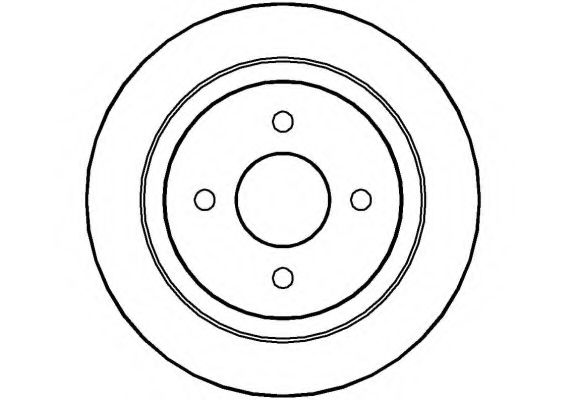 Тормозной диск NATIONAL NBD219
