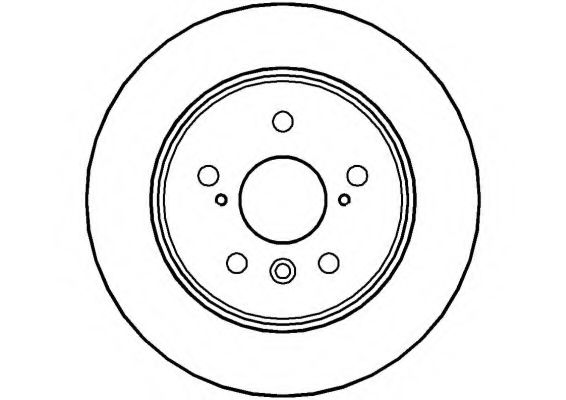 Тормозной диск NATIONAL NBD552