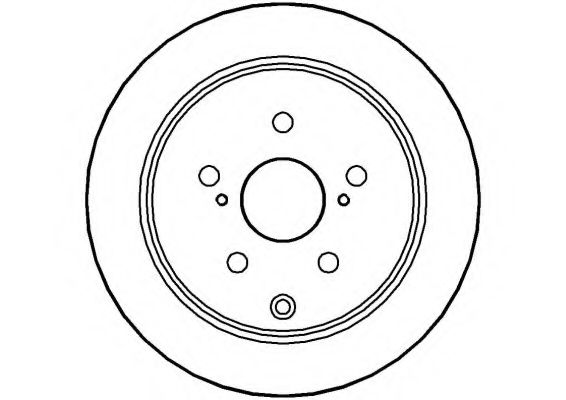 Тормозной диск NATIONAL NBD559