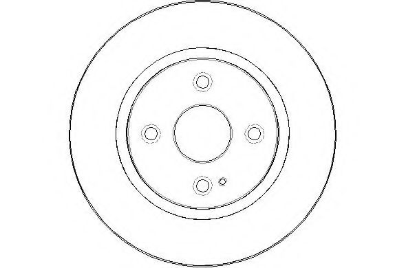 Тормозной диск NATIONAL NBD1509