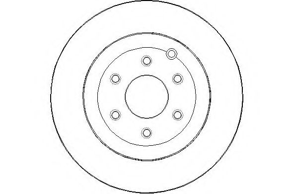 Тормозной диск NATIONAL NBD1604
