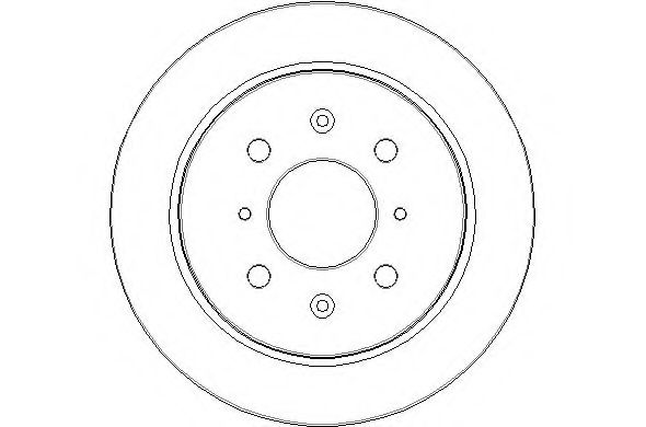 Тормозной диск NATIONAL NBD1616