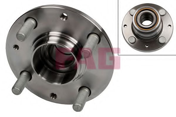 Комплект подшипника ступицы колеса FAG 713 6191 60