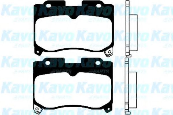 Комплект тормозных колодок, дисковый тормоз KAVO PARTS BP-9034