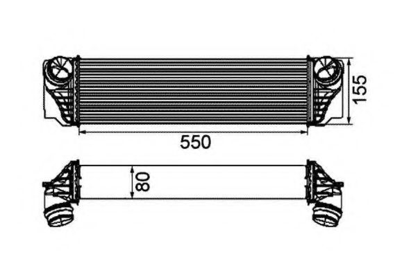 Интеркулер NRF 30793