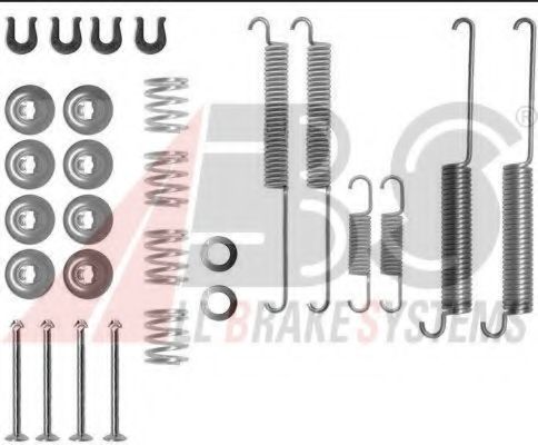 Комплектующие, тормозная колодка A.B.S. 0787Q