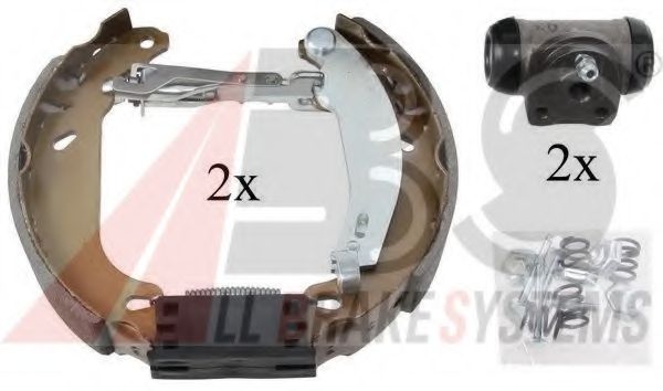 Комплект тормозных колодок A.B.S. 111415