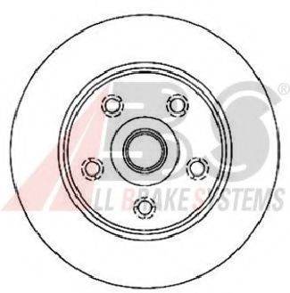 Тормозной диск RAYBESTOS 6616