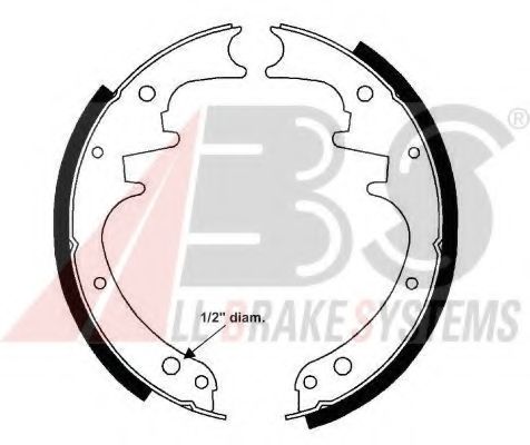 Комплект тормозных колодок ECHLIN INTERNATIONAL 151