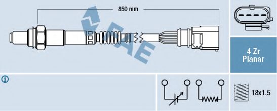 Лямбда-зонд FAE 77464
