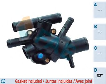 Термостат, охлаждающая жидкость FAE 5338683