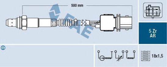 Лямбда-зонд FAE 75018