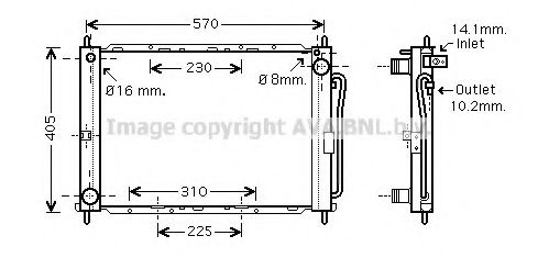 модуль охлаждения AVA QUALITY COOLING DNM369