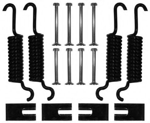 Пружина, тормозная колодка MGA R63