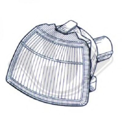 Фонарь указателя поворота DIEDERICHS 1823172