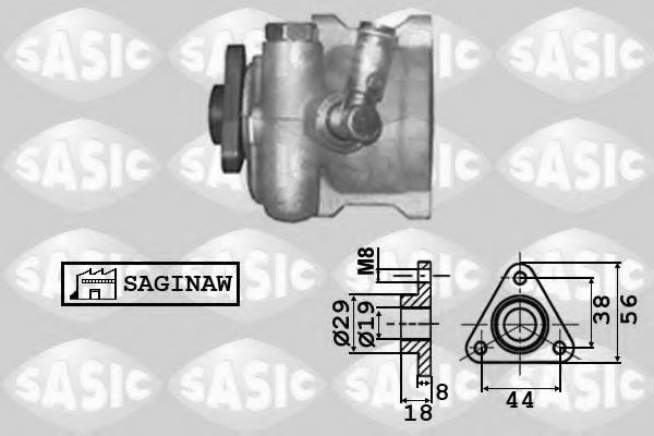 Гидравлический насос, рулевое управление SASIC 7076007