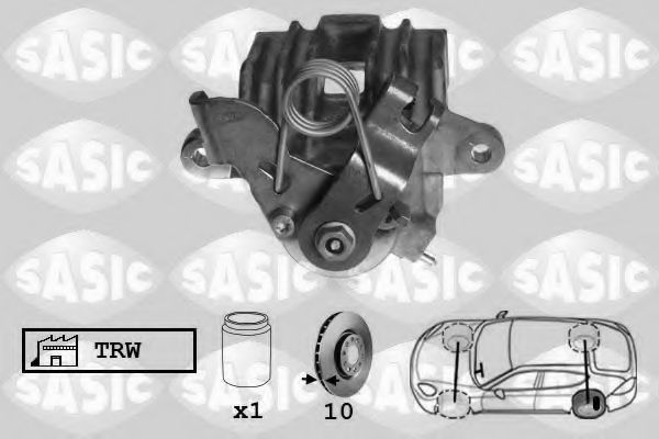 Тормозной суппорт SASIC 6506140