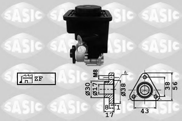 Гидравлический насос, рулевое управление SASIC 7076050