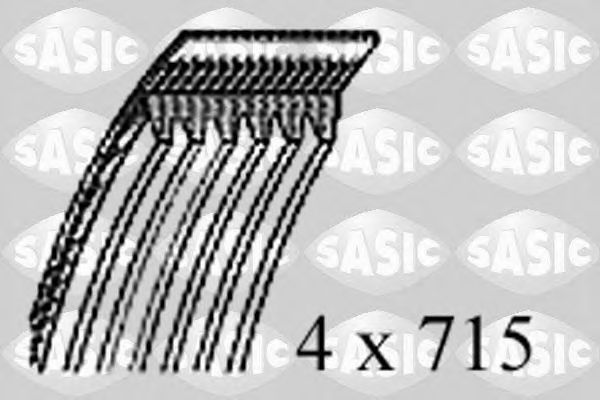 Поликлиновой ремень SASIC 1770004