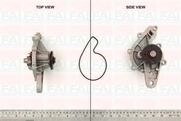 Водяной насос FAI AutoParts WP6331