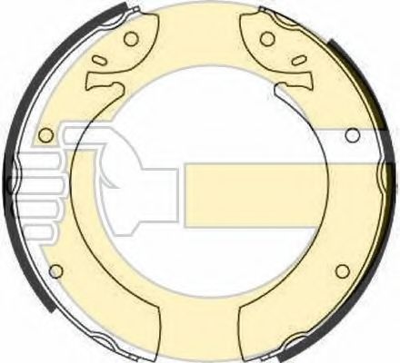 Комплект тормозных колодок GIRLING 5160871