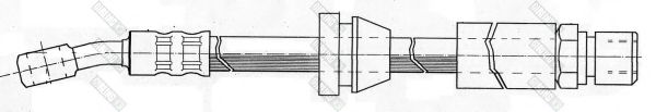 Тормозной шланг GIRLING 9004415