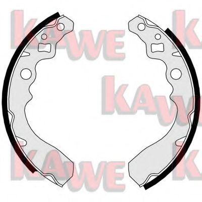 Комплект тормозных колодок KAWE 05650