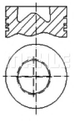 Поршень MAHLE ORIGINAL E13920