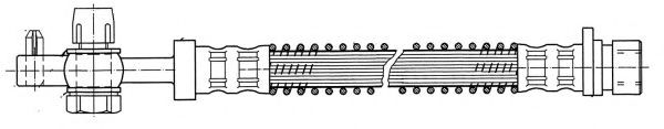 Тормозной шланг CEF 511796
