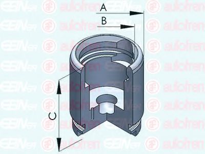 Поршень, корпус скобы тормоза AUTOFREN SEINSA D025258