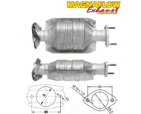 Катализатор MAGNAFLOW 84822