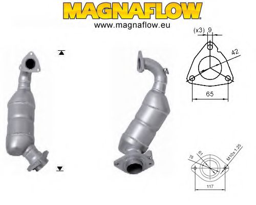 Катализатор MAGNAFLOW 68003D