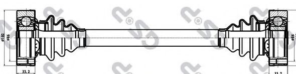 Приводной вал GSP 248003