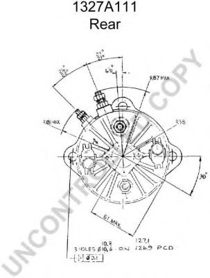 Стартер PRESTOLITE ELECTRIC 1320045