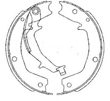 Комплект тормозных колодок RAICAM RA20440
