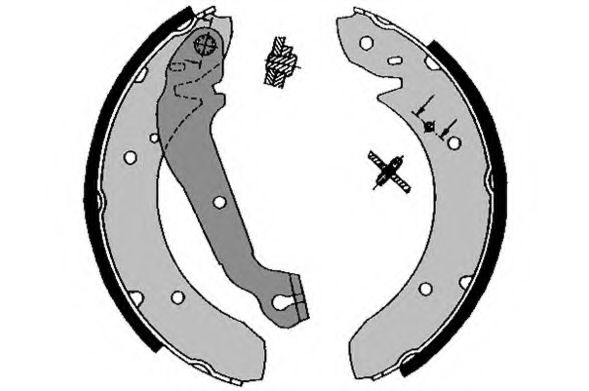 Комплект тормозных колодок RAICAM RA21360