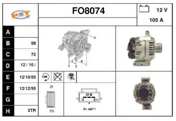 Генератор SNRA FO8074