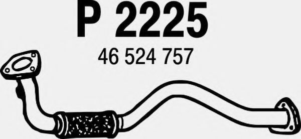 Труба выхлопного газа FENNO 2225