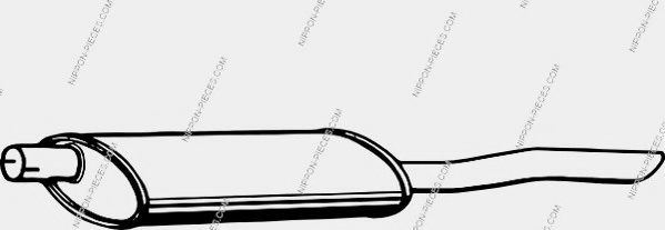 Система выпуска ОГ NPS D430O14
