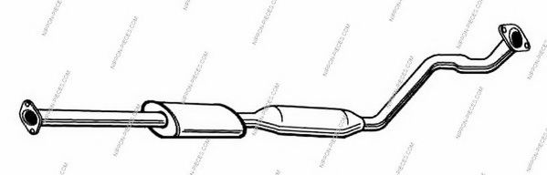 Система выпуска ОГ NPS H430I25