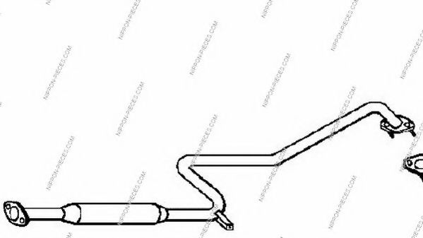 Система выпуска ОГ NPS N430N123