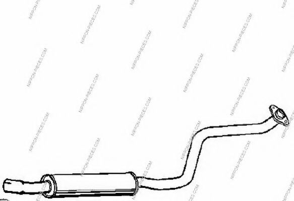 Система выпуска ОГ NPS M430A78
