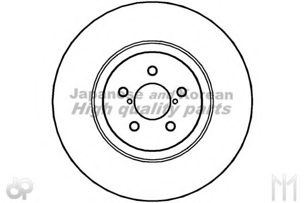 Тормозной диск ASHUKI 0990-6107HD