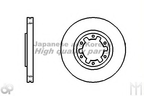 Тормозной диск ASHUKI N013-83