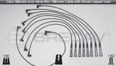 Комплект проводов зажигания FACET 49309